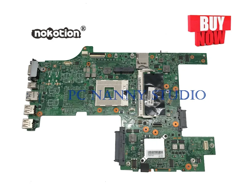 

Материнская плата PCNANNY для ноутбука Lenovo ThinkPad L430, материнская плата HM76 DDR3, протестированная Материнская плата ноутбука