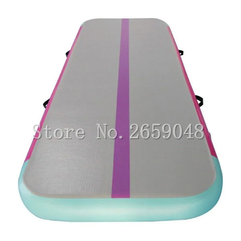 Многоцветный 8 meters Long Air Track,Inflatable Air Track for Family use, Floor Home Gymnastics Tumbling Mat, Inflatable Gymnastics Air Mat - Цвет: Многоцветный