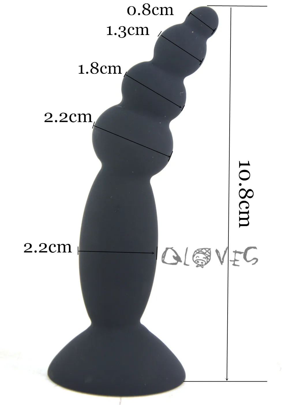 Флуоресцентная силиконовая Анальная пробка FAAK 3 шт./лот анальная для начинающих
