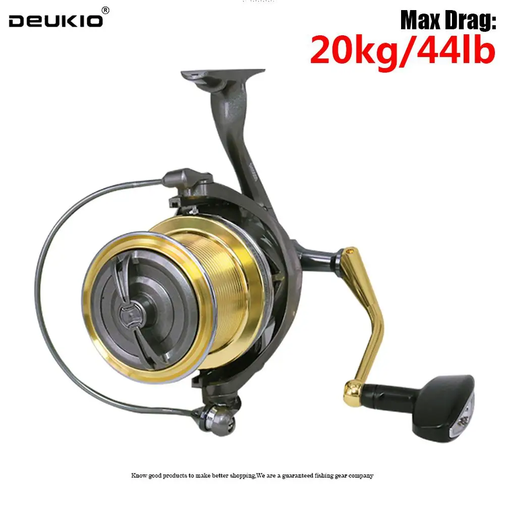 Катушка спиннинга дальняя 20 кг/44 фунта макс. усилие фрикциона 6 + 1 шарикоподшипник