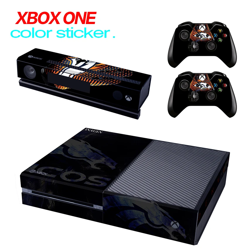 Горячая! наклейка Кожи Винила Стикер Протектор для Microsoft Xbox One Console и 2 Контроллера