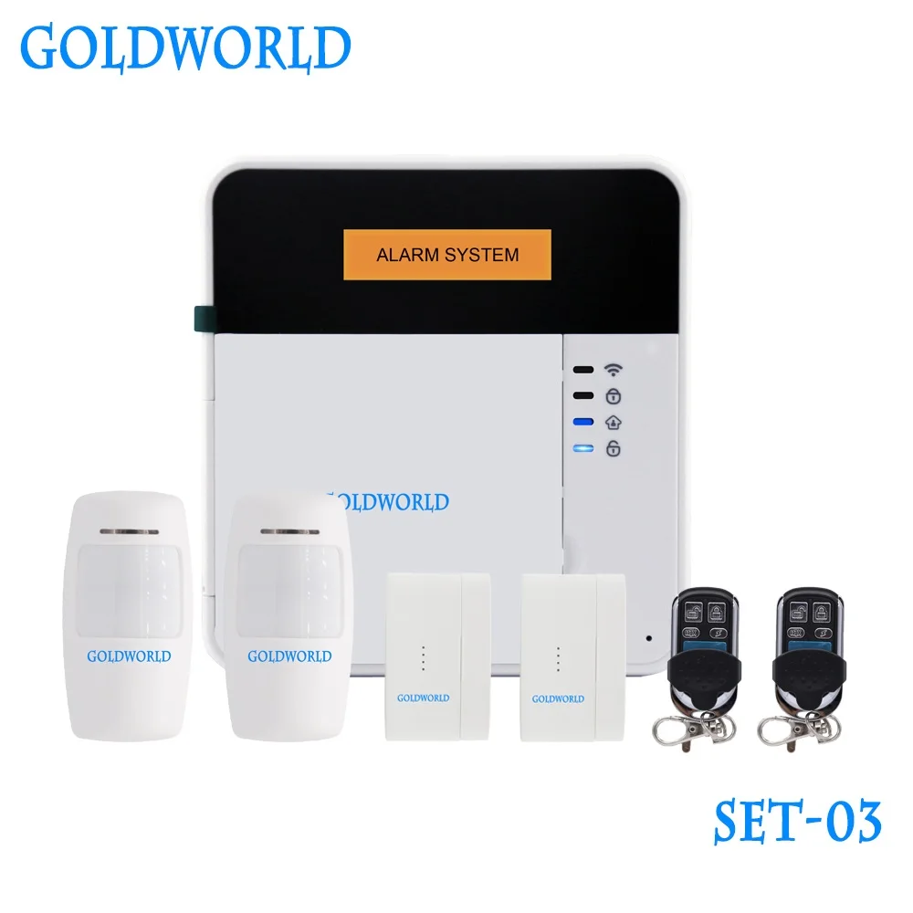 Беспроводная домашняя система безопасности приложение для IOS Android умная GSM