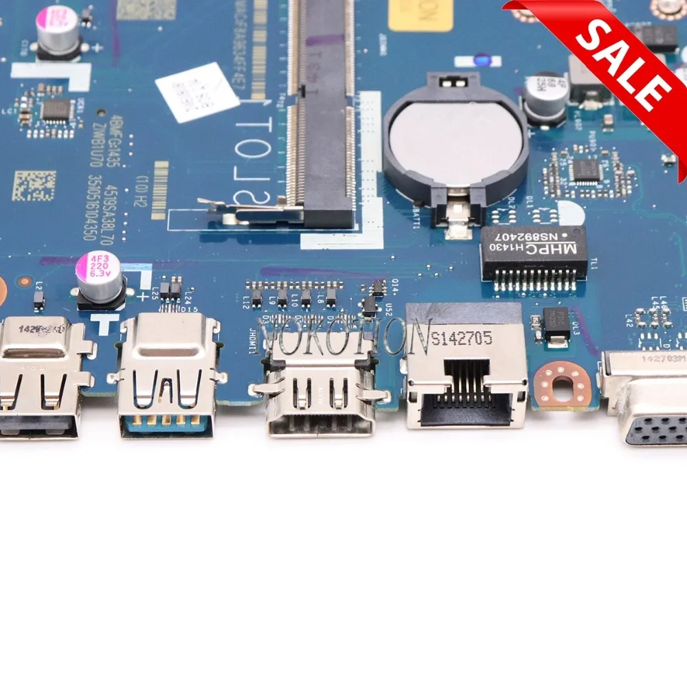 NOKOTION Новый ZIWB0 B1 E0 LA-B102P основная плата для lenovo Ideapad B50-30 материнская ноутбука DDR3 N3530