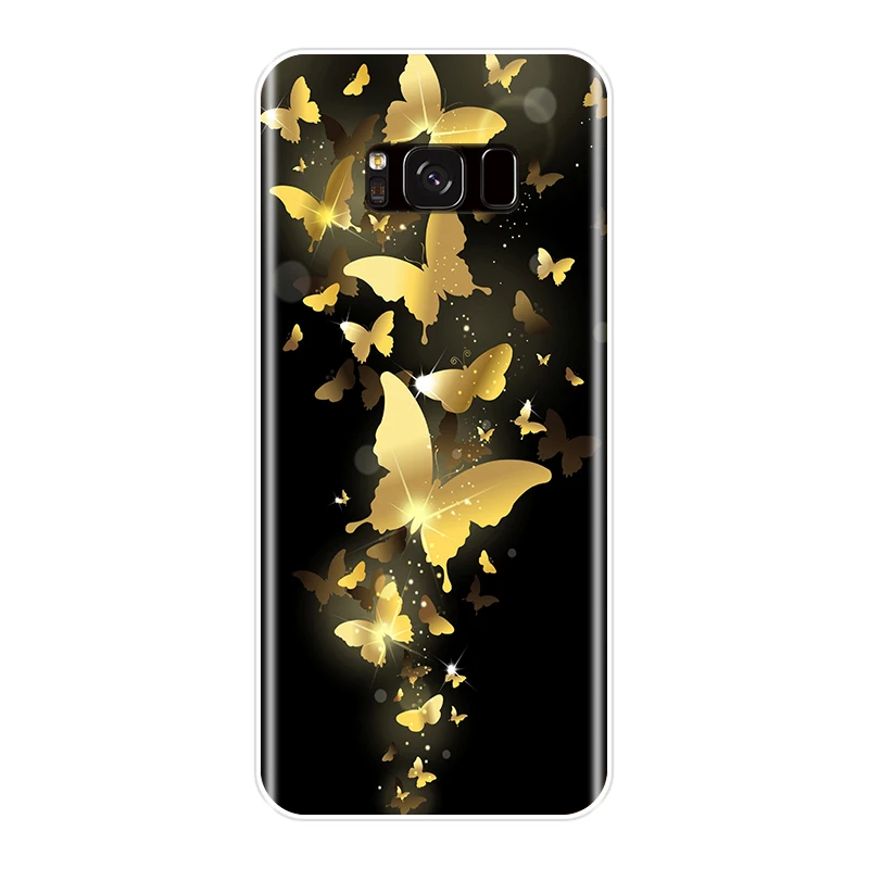 TPU задняя крышка для Samsung Galaxy Note 9 8 5 4 Модный мягкий силиконовый чехол S8 S9 Plus S3 S5 S6 S7