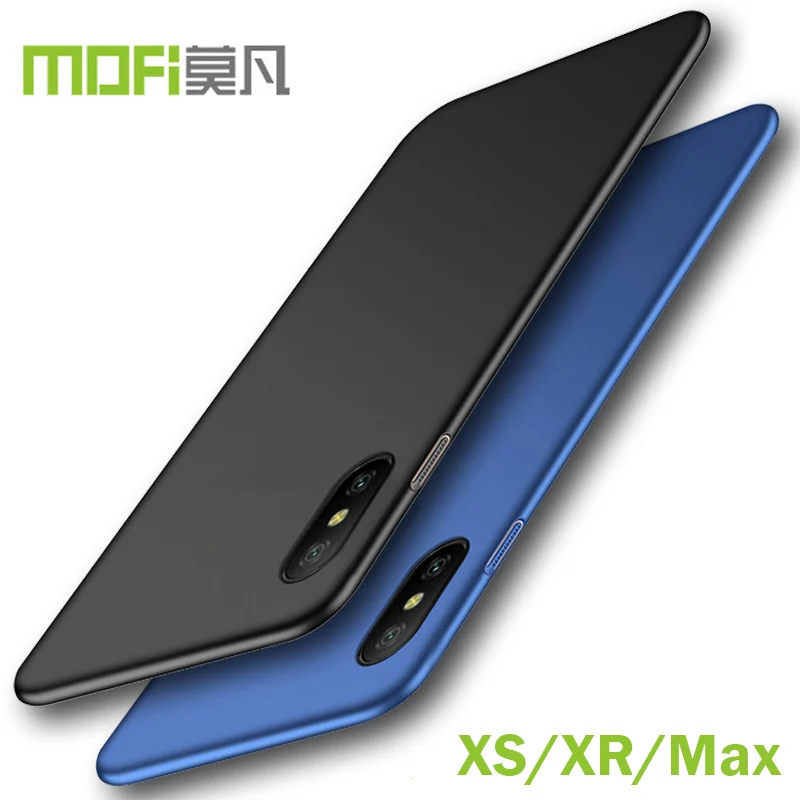 Для iphone xs max чехол жесткий Mofi сплошная защита pc приспособлены для xr крышка conque fundas