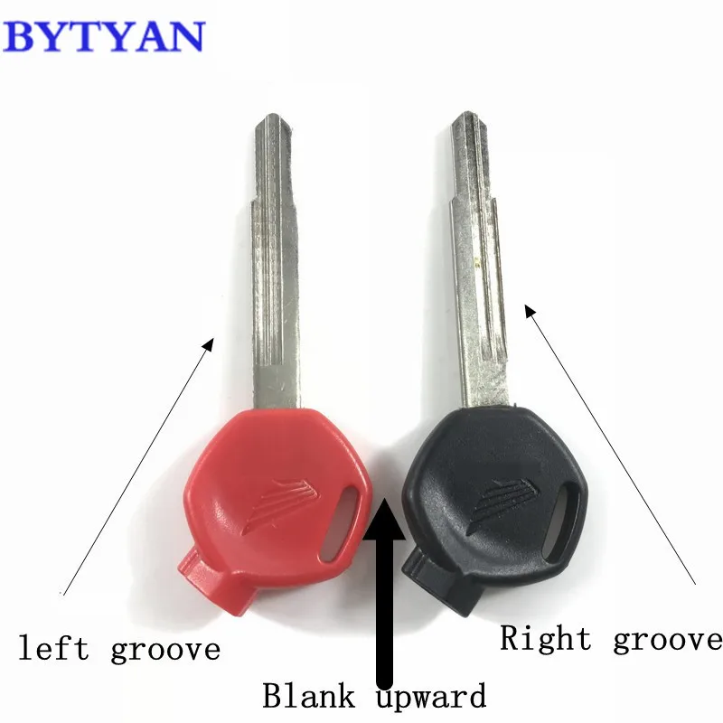 BYTYAN Фирменная новинка мотоцикл запчасть Заготовка ключа для HONDA Магнит Anti theft