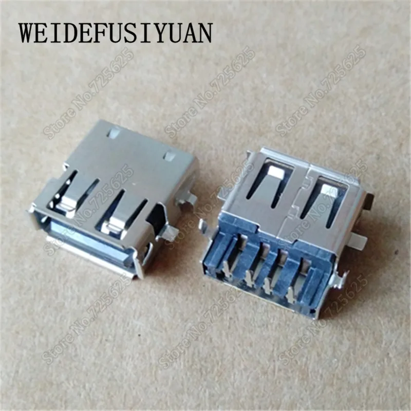 Разъем USB 10 шт./лот, гнездовой разъем, штекер для Asus A42J K42JP K42JR K42JC X42J X42JB X42JR