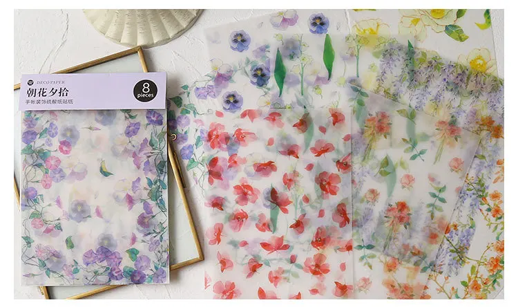 ZFPARTY наклейки с цветами для скрапбукинга DIY проекты фотоальбом ремесла