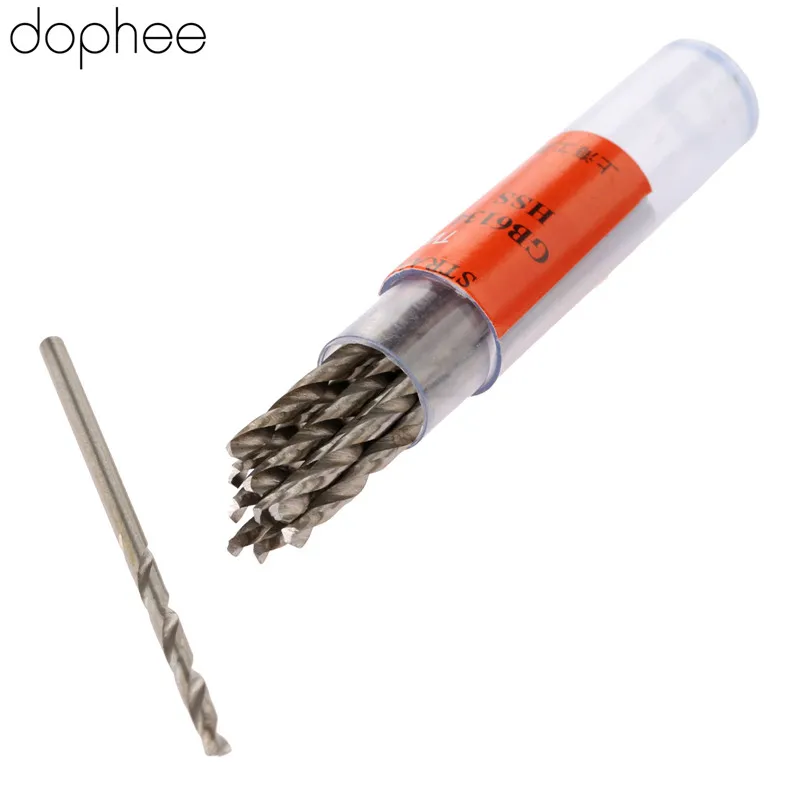 2 point 3 mm Dopee 2,0-3,5 мм Спиральные сверла HSS сверло микро прямой хвостовик сверление по дереву электрические Деревообрабатывающие инструменты алюминий 10 шт. Лидер продаж - Цвет: 2 point 3 mm