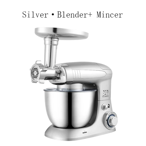 Silver 2 Блендер Мясорубка соковыжималка яйцо лапша миксер Многофункциональный миксер для продуктов Batidora Licuadora Mikser Shake Batidora De Mano Electronica - Цвет: Silver 2
