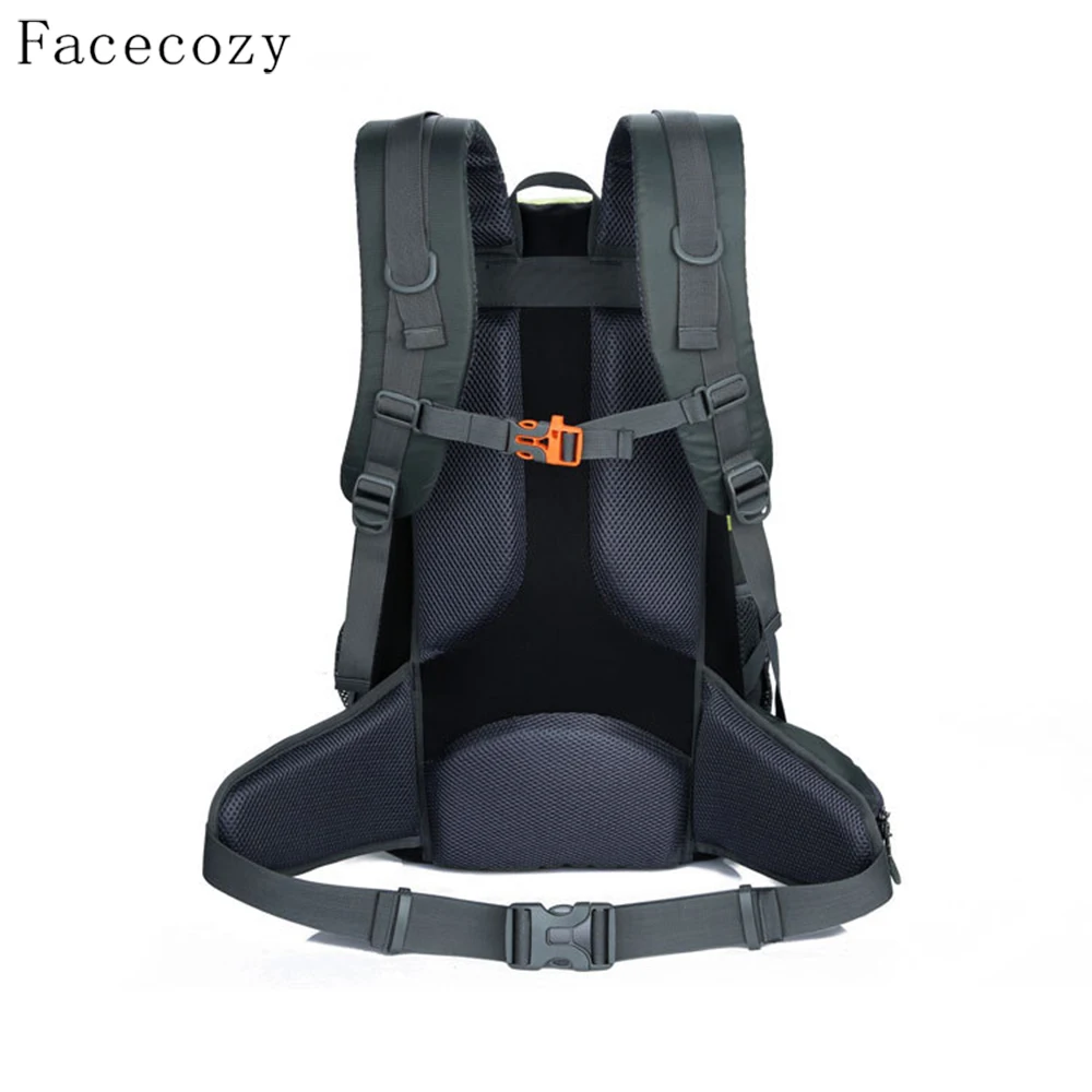 Facecozy водонепроницаемый рюкзак для охоты и путешествий для мужчин и женщин, рюкзаки для кемпинга и пеших прогулок, спортивная сумка большой вместимости 40 л