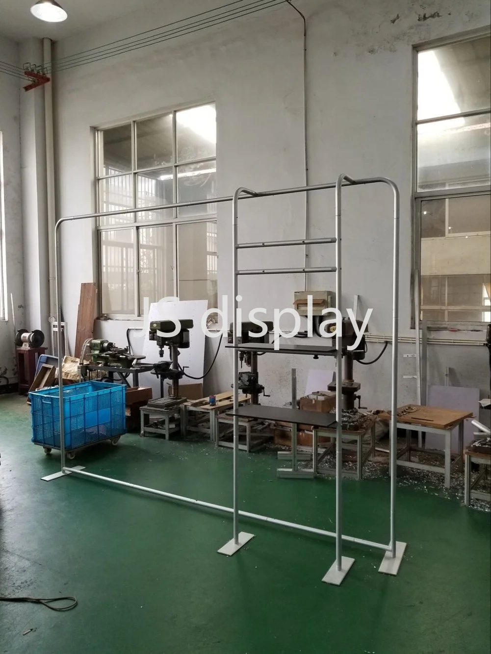 10 футов портативная выставочная стенд на заказ с подставкой для телевизора