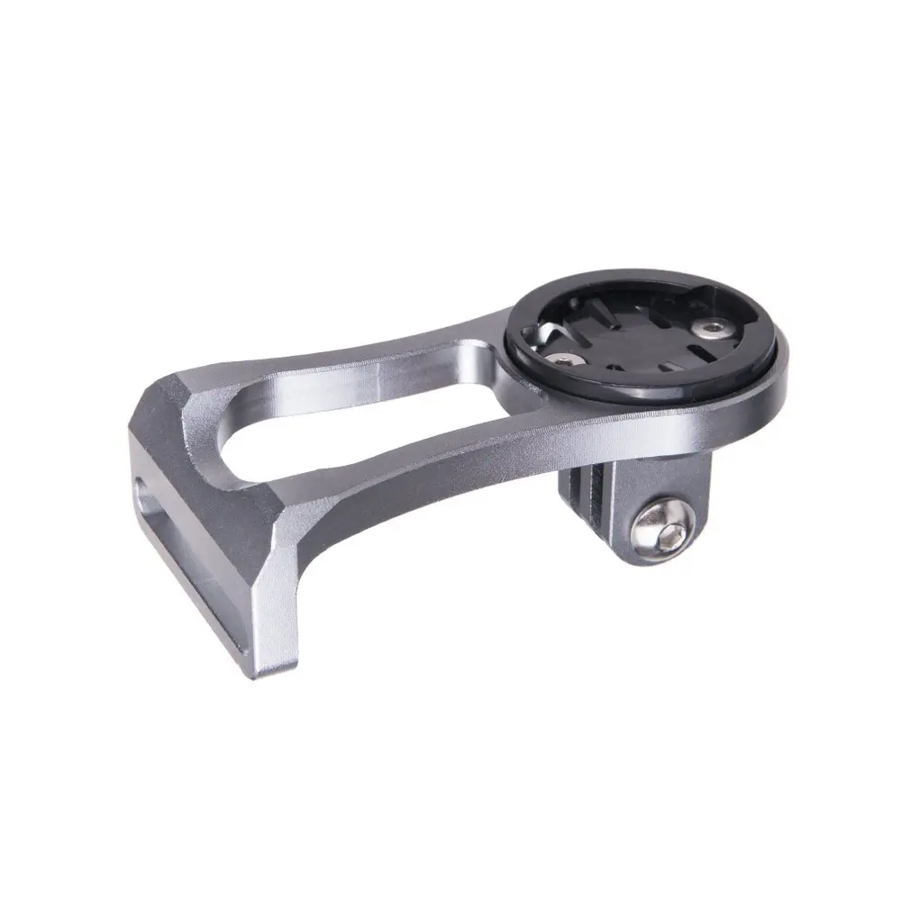 silvery ZTTO наружное крепление для велосипеда Garmin Cat Eye Bryton, велосипедный компьютер, gps, GoPro, светильник для спортивной камеры, крепление на руль - Цвет: silvery