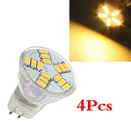 4x MR11 4W G4 15 SMD 5630 LED энергосберегающий прожектор ампулы 12В Блан chaud Новый|ampoule 12v|energy