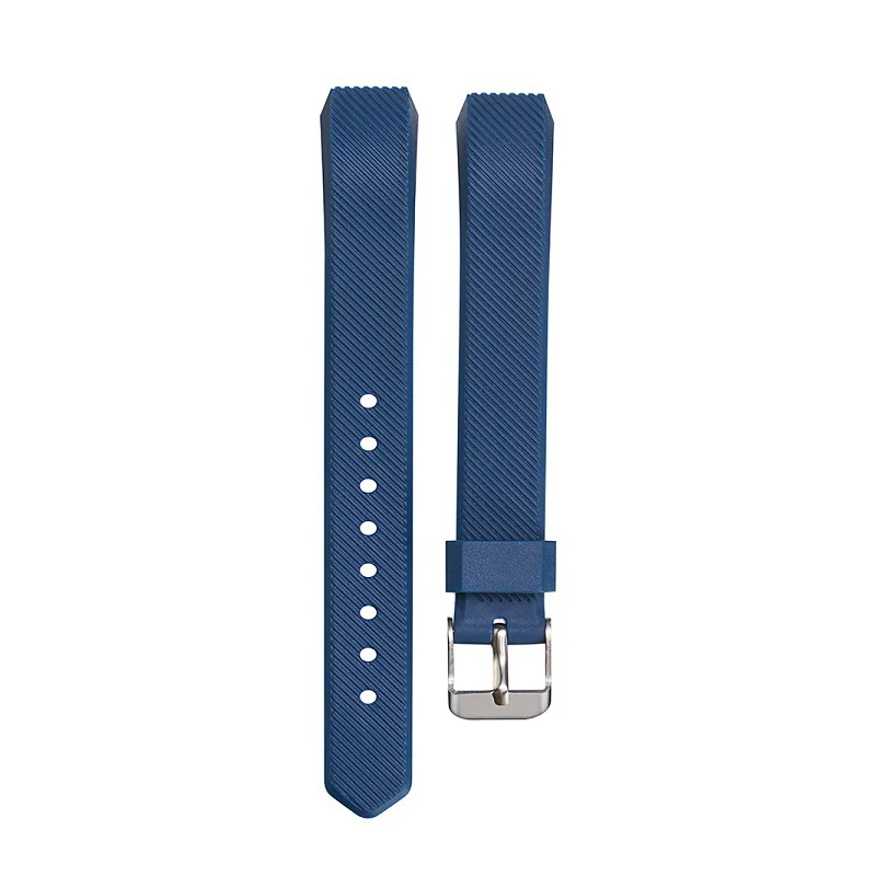 Синий Essidi дети Анти Пыль резиновый ремешок для часов Ремешок Для Fitbit Ace детей Quick Release ремешок петля - Цвет: Синий