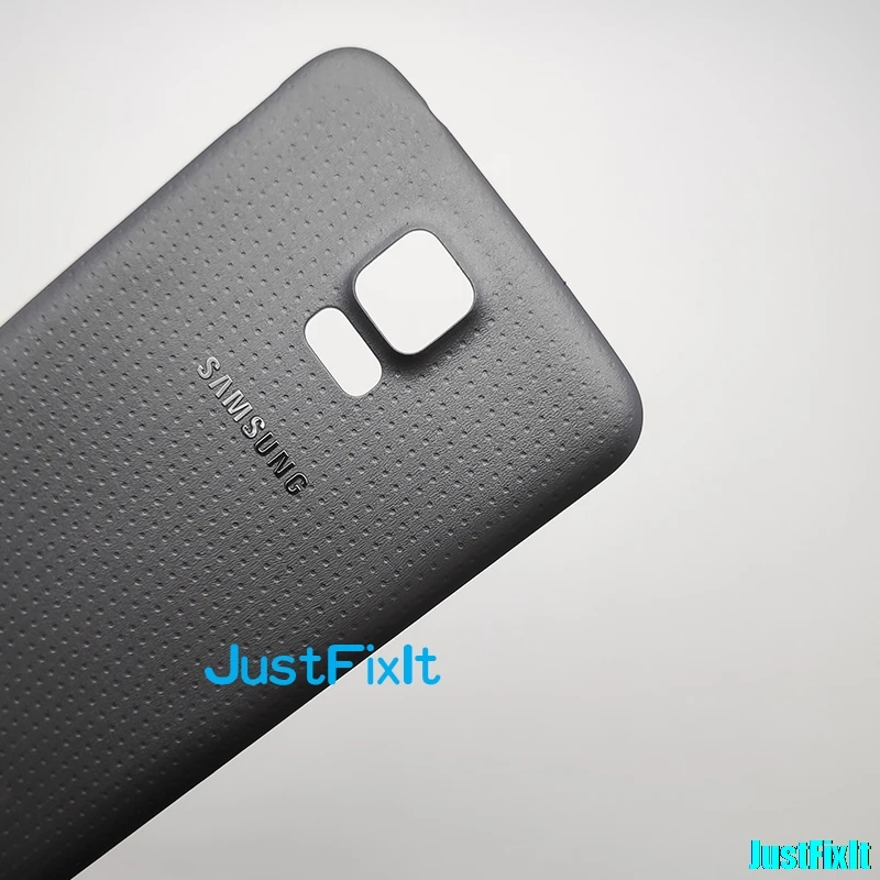 Замена крышки батареи для SAMSUNG Galaxy S5 G900F G900A G900P Задняя крышка Дверь стеклянная
