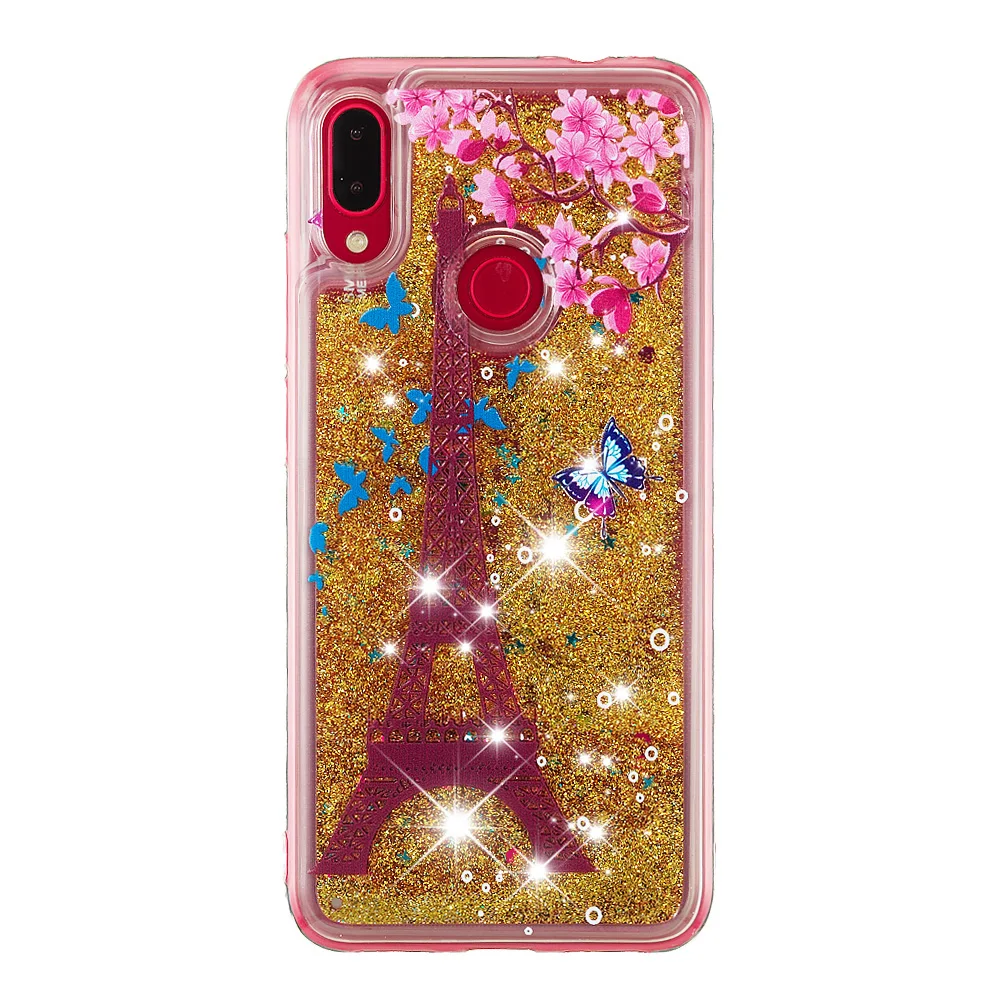 Модный чехол для мобильного телефона Xiaomi Redmi Note 7 с динамическим зыбучим песком и