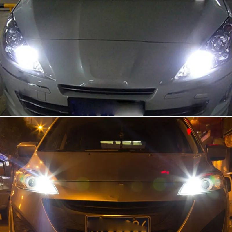 2 шт. Высокая мощность белый P13W 100 Вт 3030 20SMD светодиодный лампы для автомобилей Mazda CX-5 дневные ходовые огни