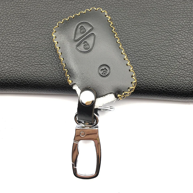 100% кожаный чехол для ключей Lexus RX LS LX GX GT start stop engine system key chain hood 3 кнопки