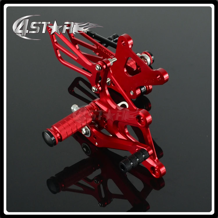 Регулируемые подножки для мотоцикла с ЧПУ подставки педалей HONDA CBR250 CBR250RR 2011 2015 2012