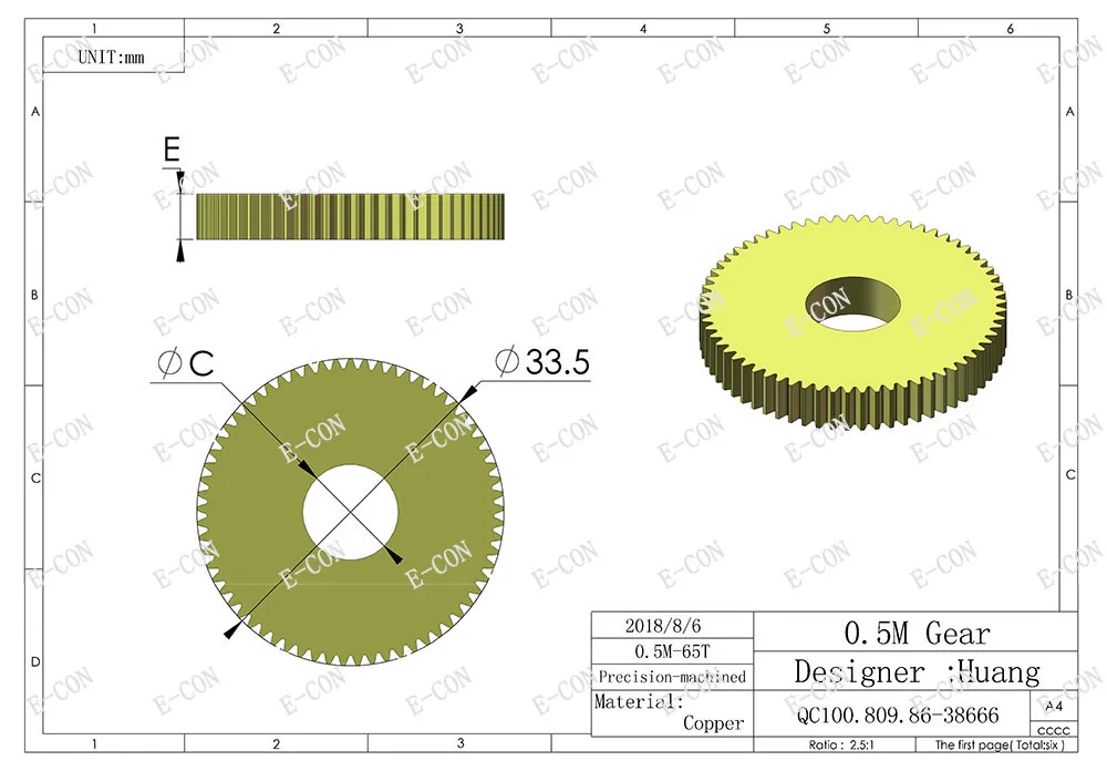 1 шт. 0,5 м 65 зубов 3 мм/3,17 мм/4 мм/5 мм/6 мм/6,35 мм/7 мм/8 мм/9 мм/10 мм/12 мм Диаметр 5 мм ширина 0,5 Модуль двигателя Металлическая Цилиндрическая шестерня