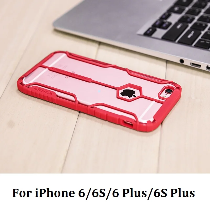 Nillkin жесткая тонкий защитный чехол на заднюю панель для iphone 6s plus Роскошный 6/6 Plus 4 7