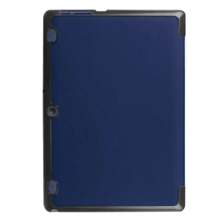 Dark Blue Кожаный чехол funda для lenovo Tab 2 A10-70F/L A10-30 X30F/M Tab 3X70 X70F X70M Tab 10 TB-X103F X103F pu кожаный чехол - Цвет: Dark Blue