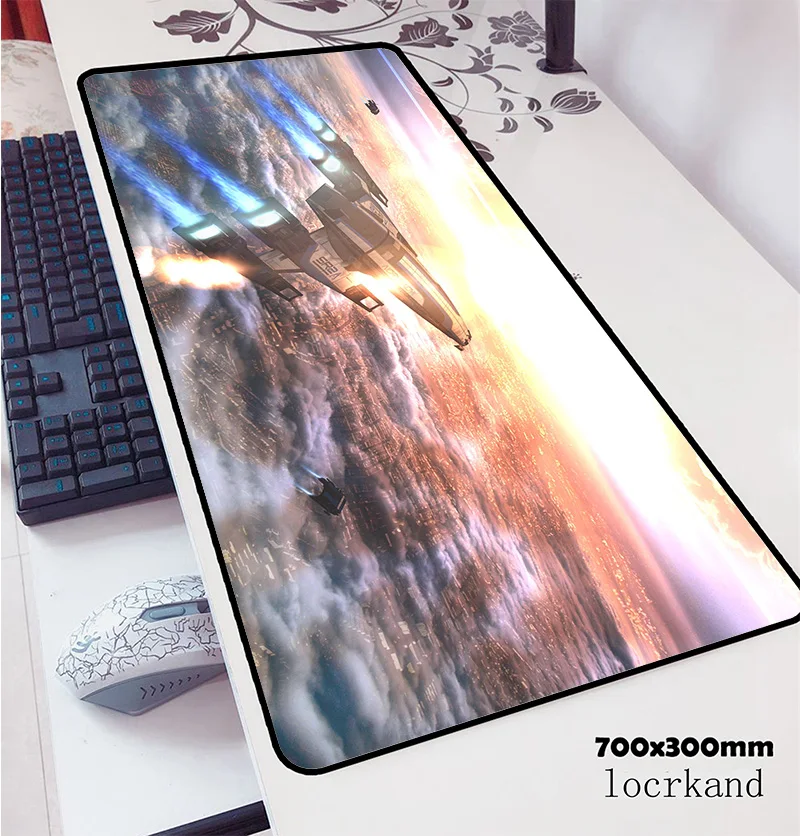 Коврик для мыши с эффектом массы 70x30 см игровой коврик мультяшным рисунком офиса