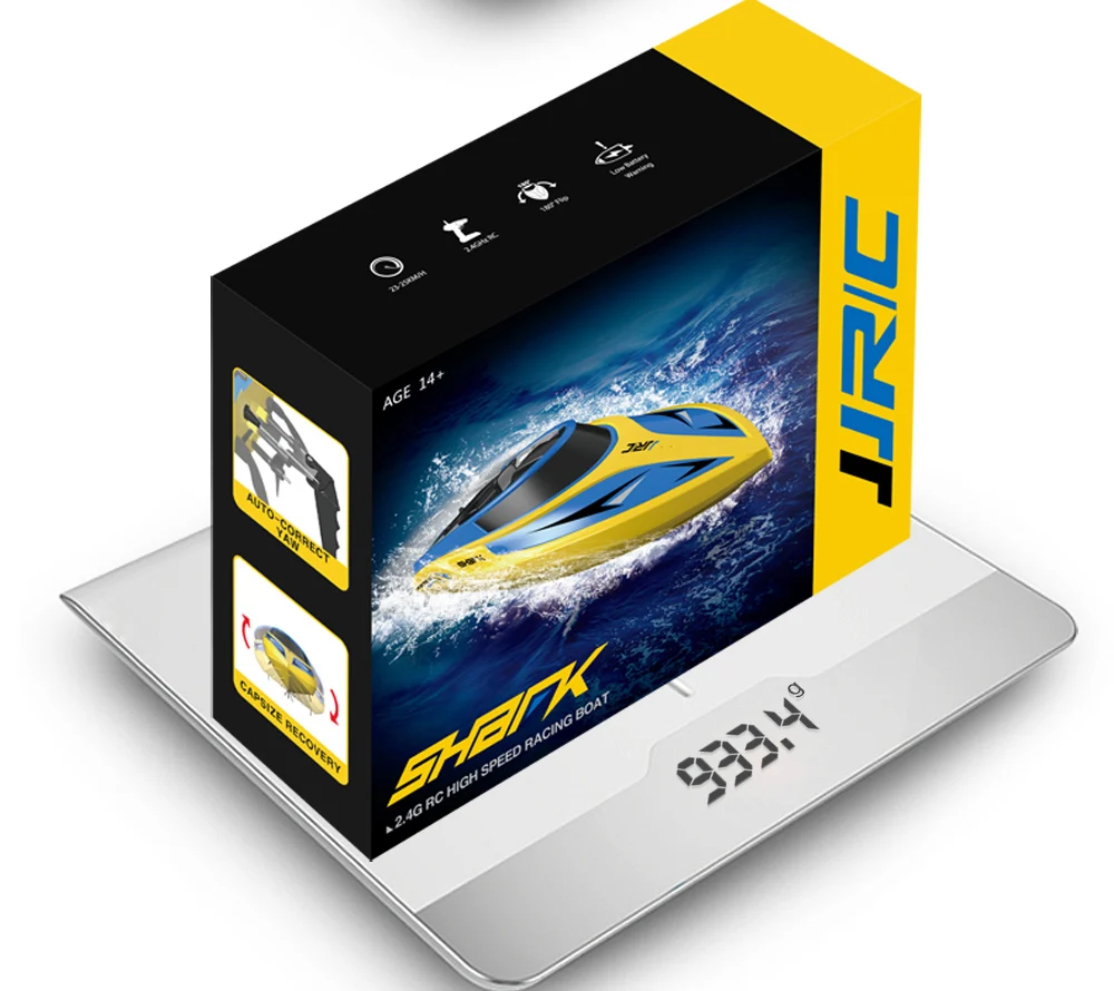 JJRC S1/S2/S3 RC лодка 2,4 ГГц 4CH 25 км/ч высокоскоростная Мини RC гоночная лодка RTR