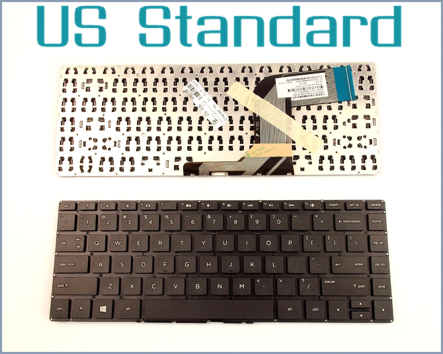 

US English Version Keyboard for HP Pavilion 14t-v200 14z-v000 14-v062us 14-v063us 14-v152xx 14-v024ca 14-v150la Laptop