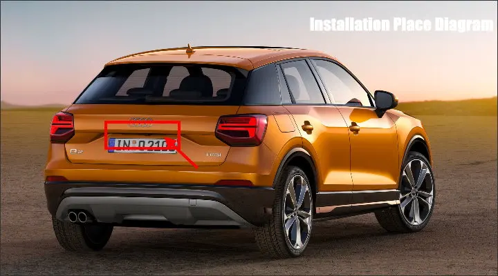 Liislee заднего вида Обратный Камера для Audi Q2 багажника Ручка/Парковка сзади Камера/Руководство линия /Ночное видение