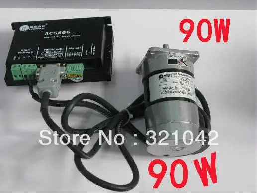 Leadshine BLM57090 1000 90 Вт DC Серводвигатель + ACS606 серводвигатель переменного тока|performance