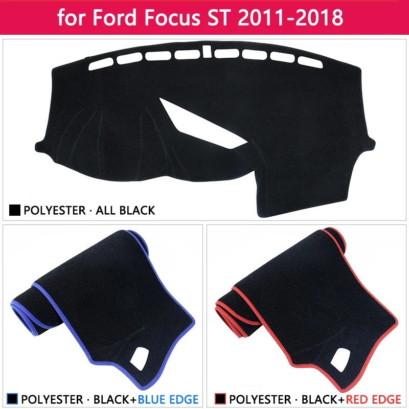 Для Ford Focus ST 2011 2012 2013 2014 2015 2016 2017 2018 Противоскользящий коврик для приборной панели