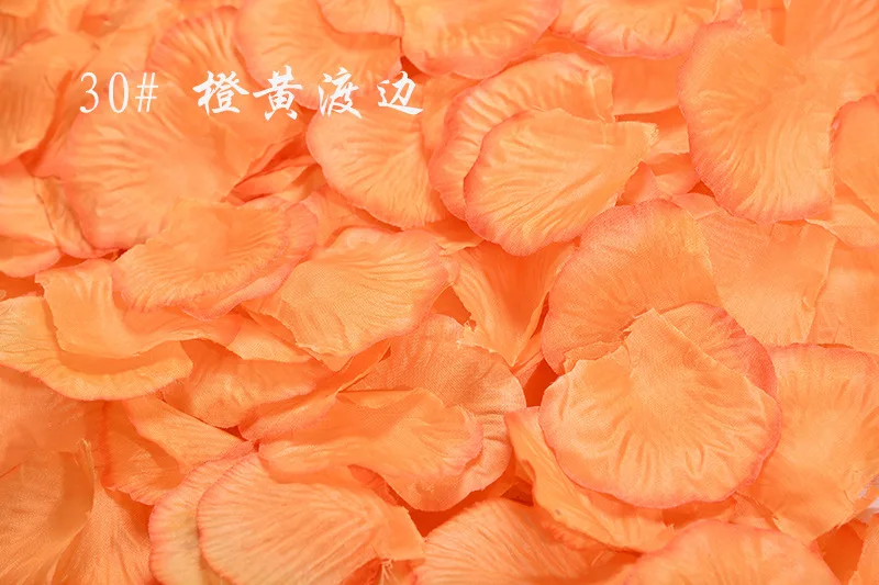 2018 New 1000pcs Fake Rose Petals Flower Girl Toss Silk Petal Artificial For Wedding Confetti Party Event Decoration H1 | Свадьбы и