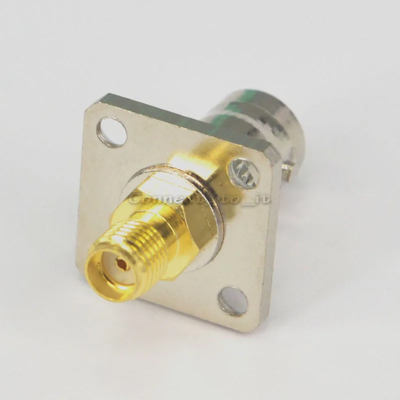 BNC гнездо SMA 4 отверстия Панель Крепление конвертер для домофона | Разъемы