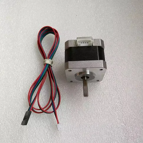 

free shipping 5 pcs/lot 17HS3401 4-lead Nema 17 Stepper Motor 42 motor 42BYGH 1.3A CE ROSH ISO CNC Laser Grind Foam Plasma Cut