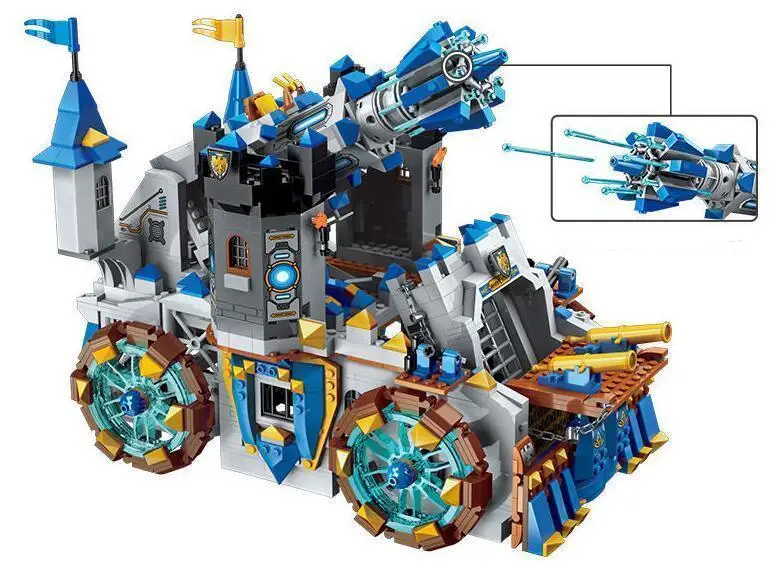 Просветите 2317 Building Block войны of Glory замок рыцарей битва Bunker 9 цифры 1541 шт.