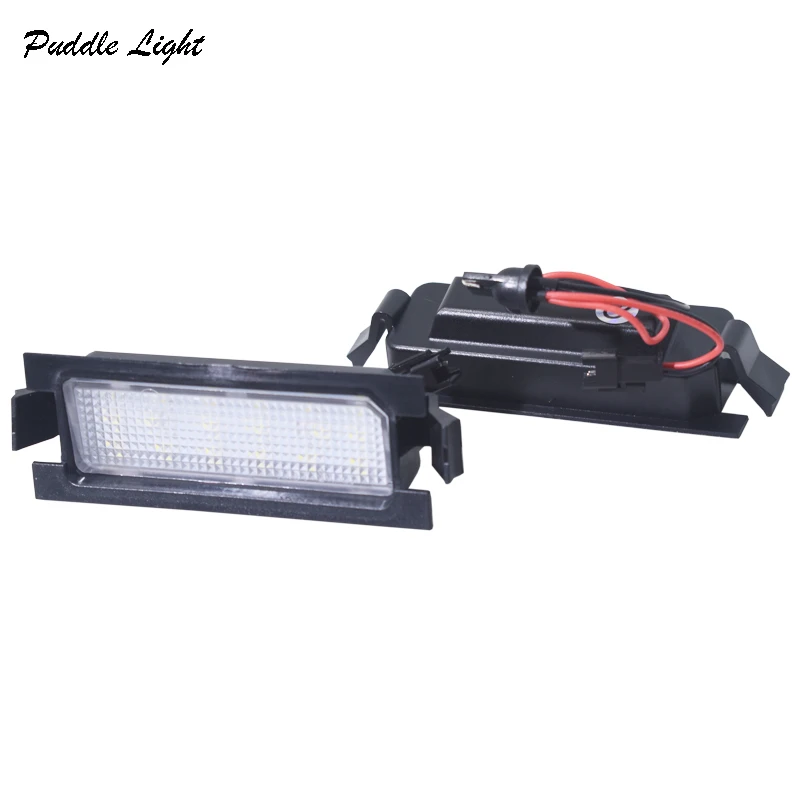 White 2 шт. Canbus 18SMD Led номерной знак светильник для hyundai I30(GD) CW 5D 2011-2019KIA PRO авто-Стайлинг - Испускаемый цвет: White