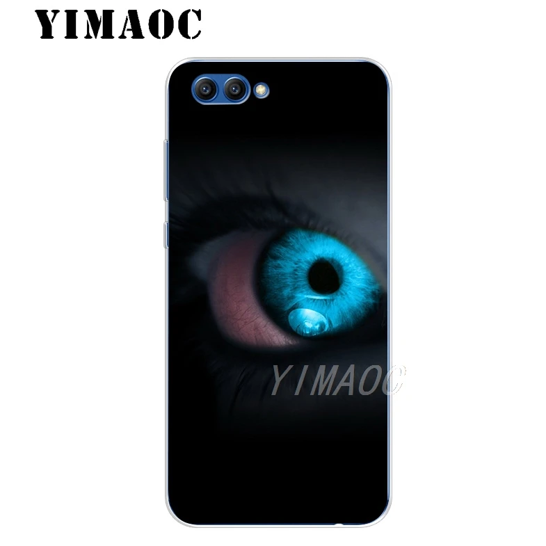 YIMAOC глаз деревянные арт мягкий чехол для huawei Коврики 20 10 P30 P20 P10 P9 P8 2015 2016 2017 P Smart Lite