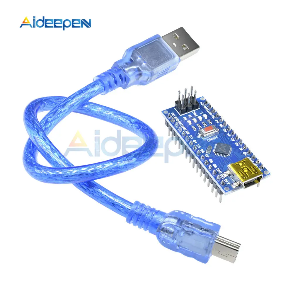 Плата микроконтроллера ATmega328 Nano 3 0 5 В 16 м 1 шт. | Инструменты
