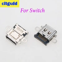 cltgxdd usb type c power connector dock usb c jack for nintendo switch console charging port type c charger plug female socket
