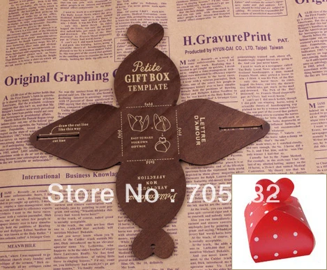 1 шт. деревянная Подарочная коробка для бумаг ручной трафаретная форма сделать