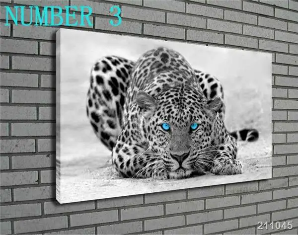 2016 Современная Настенная живопись гепард леопард домашний декор холст искусство