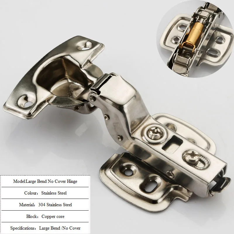 304 петли для шкафа из нержавеющей стали гидравлические шарниры с пружиной