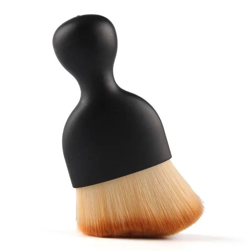 S образная Кисть для макияжа волнистая дуговая изогнутая форма волос основа