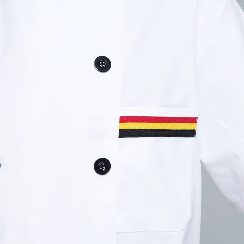 Одежда шеф повара Униформа с коротким рукавом комбинезон для кухни отеля выпечки