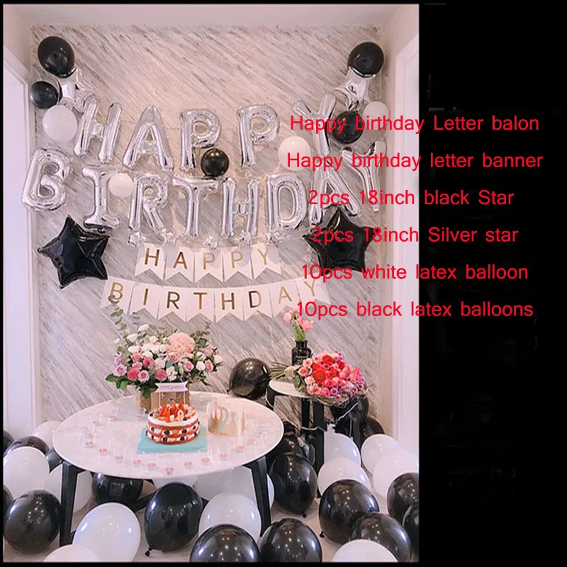 Набор воздушных шаров из фольги с жемчужинами 1 комплект|Воздушные шары и