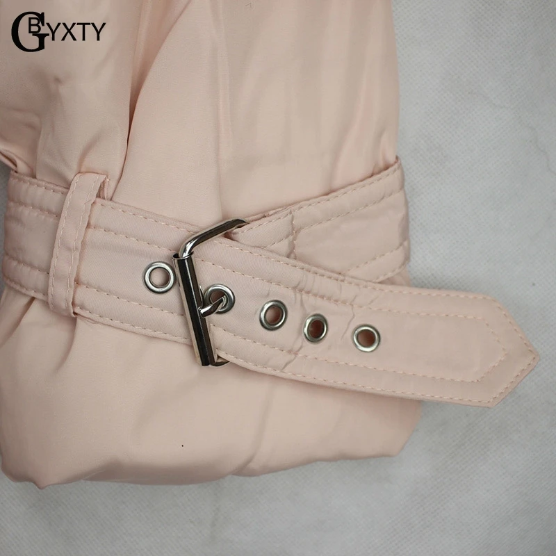 GBYXTY casacas para mujer розовый пуховик для девочек 2018 зимний женский длинный с капюшоном