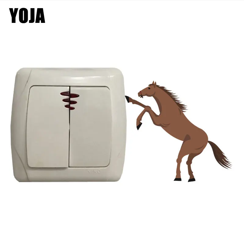 Персонализированная наклейка на переключатель YOJA A Jumping Pony из ПВХ хорошего