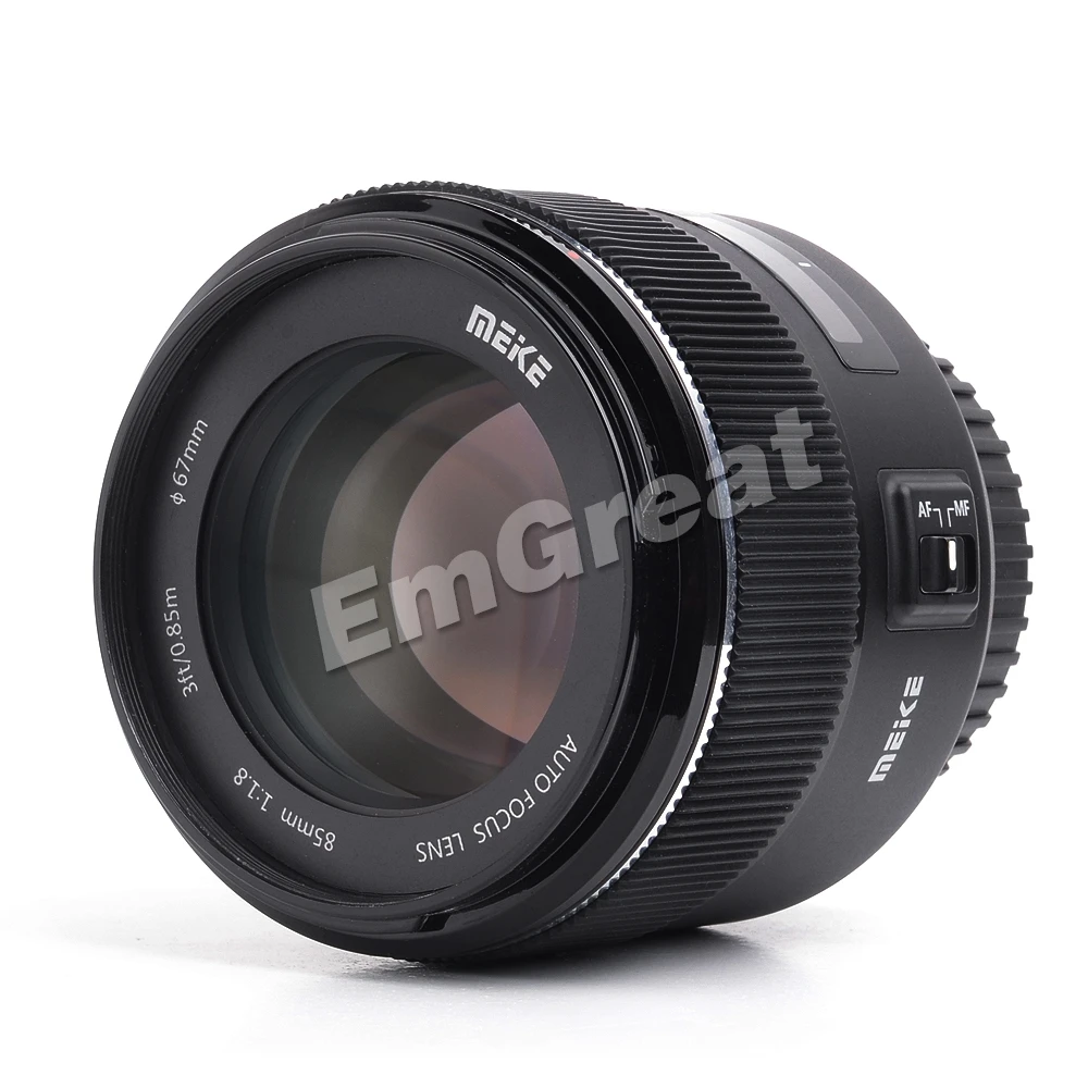Meike MK 85 мм F1.8 F/1,8 Автофокус асферический Средний телефото полный рамки DSLR объектив для Canon EOS EF Крепление объектива 6D 600D 80D 5D